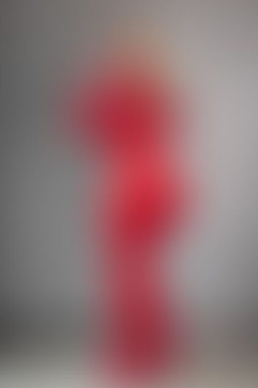 A sexy photograph of Ava Onyx in red latex. Posted August 2023.