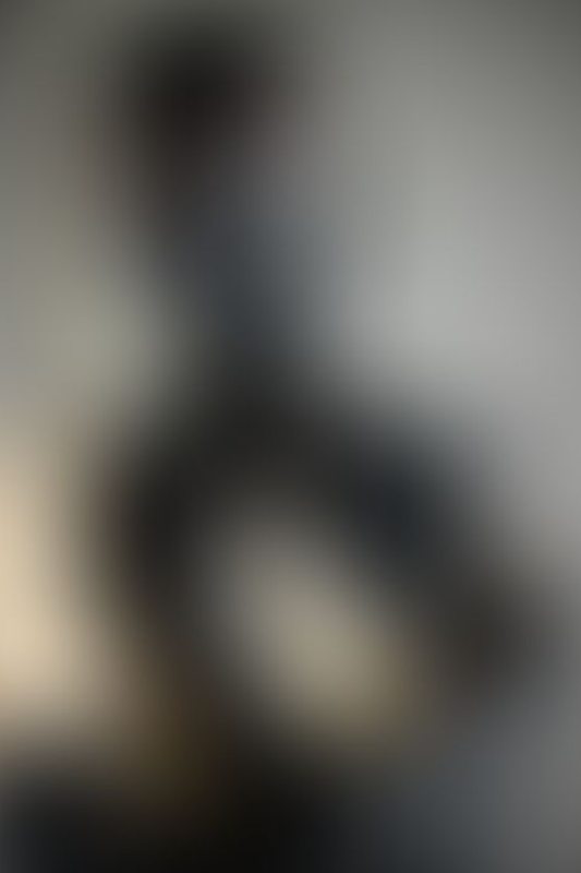 A sexy photograph of Mbot in transparent &amp; black latex. Posted July 2020.