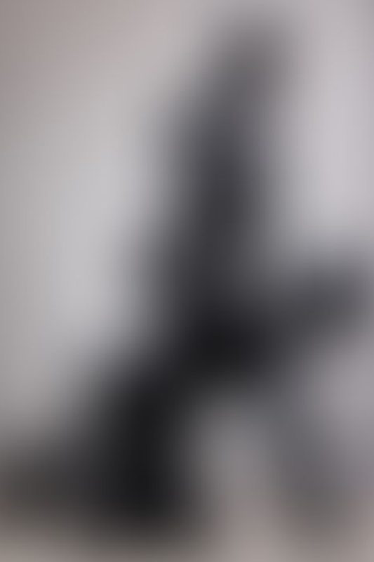 A sexy photograph of Vespa &amp; Heavy in black latex. Posted January 2024.