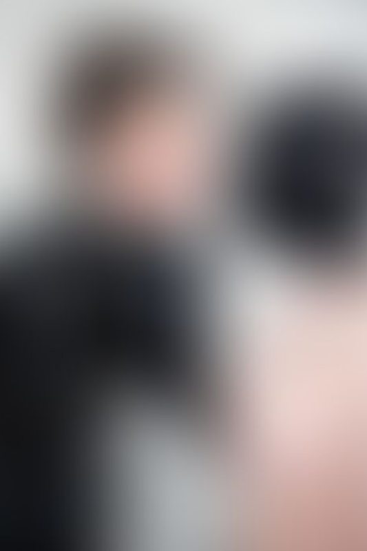 A sexy photograph of Vauntastic &amp; Chuck showing bare skin with black latex. Tagged with: gags. Posted March 2023.