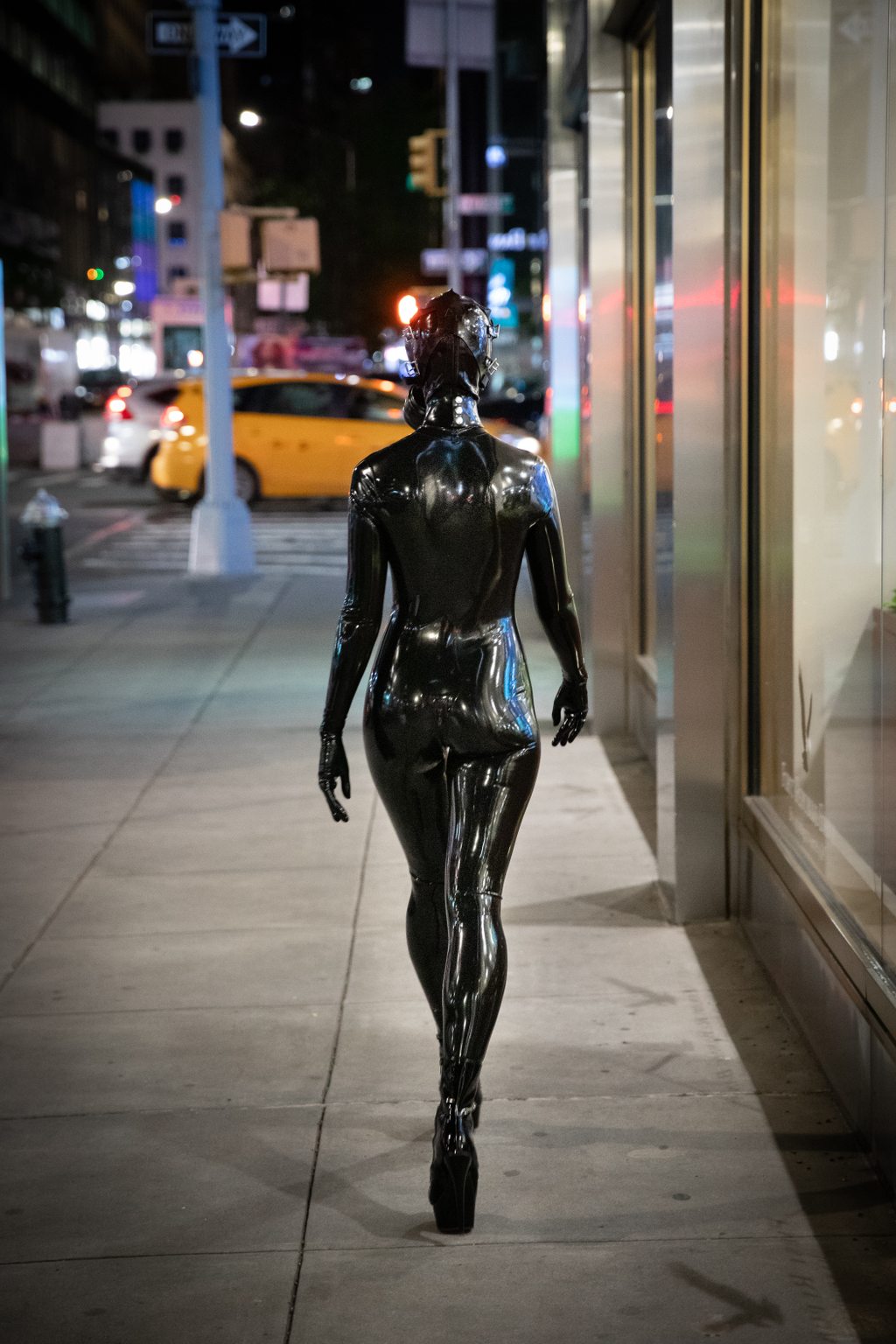 Photos - Reflective Desire: Latex & Bondage