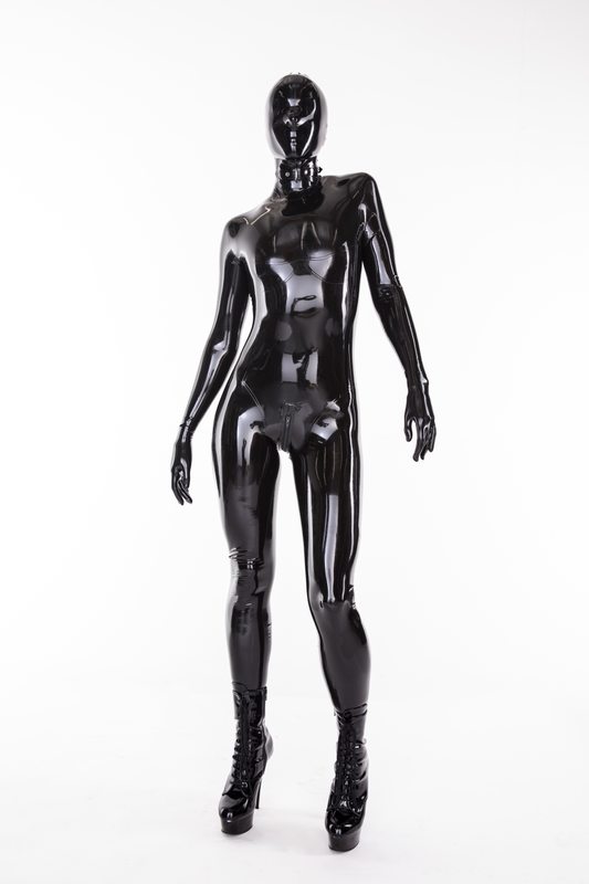 A sexy photograph of Vespa in black latex. Posted February 2018.