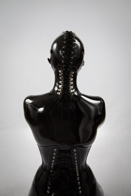 A sexy photograph of Vespa in black latex. Posted January 2015.